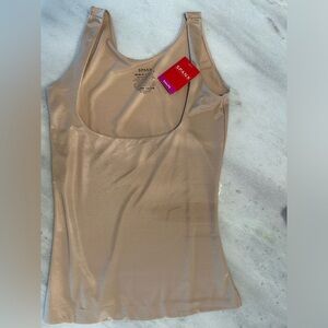 Spanx Open Bust Tank.  Size Medium. Nude